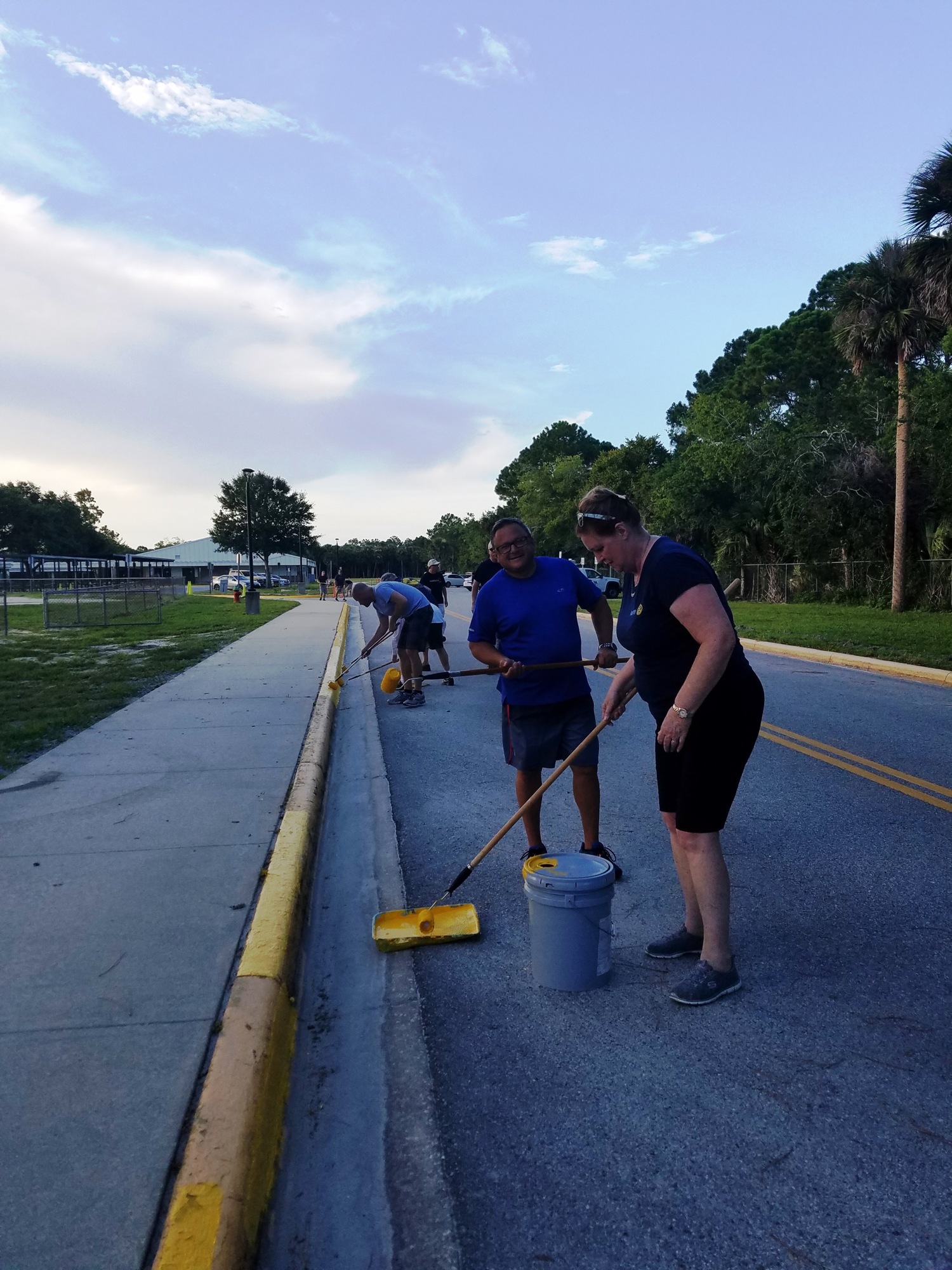 Nick DeSantis, president, and Deb McCall, president-elect. Photo courtesy of the Port Orange-South Daytona Rotary Club