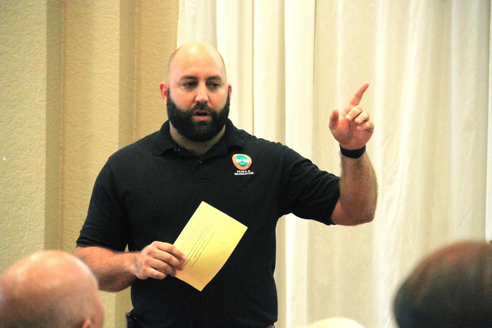 Assistant Parks Director Peter Ferreira. Photo by Nichole Osinski