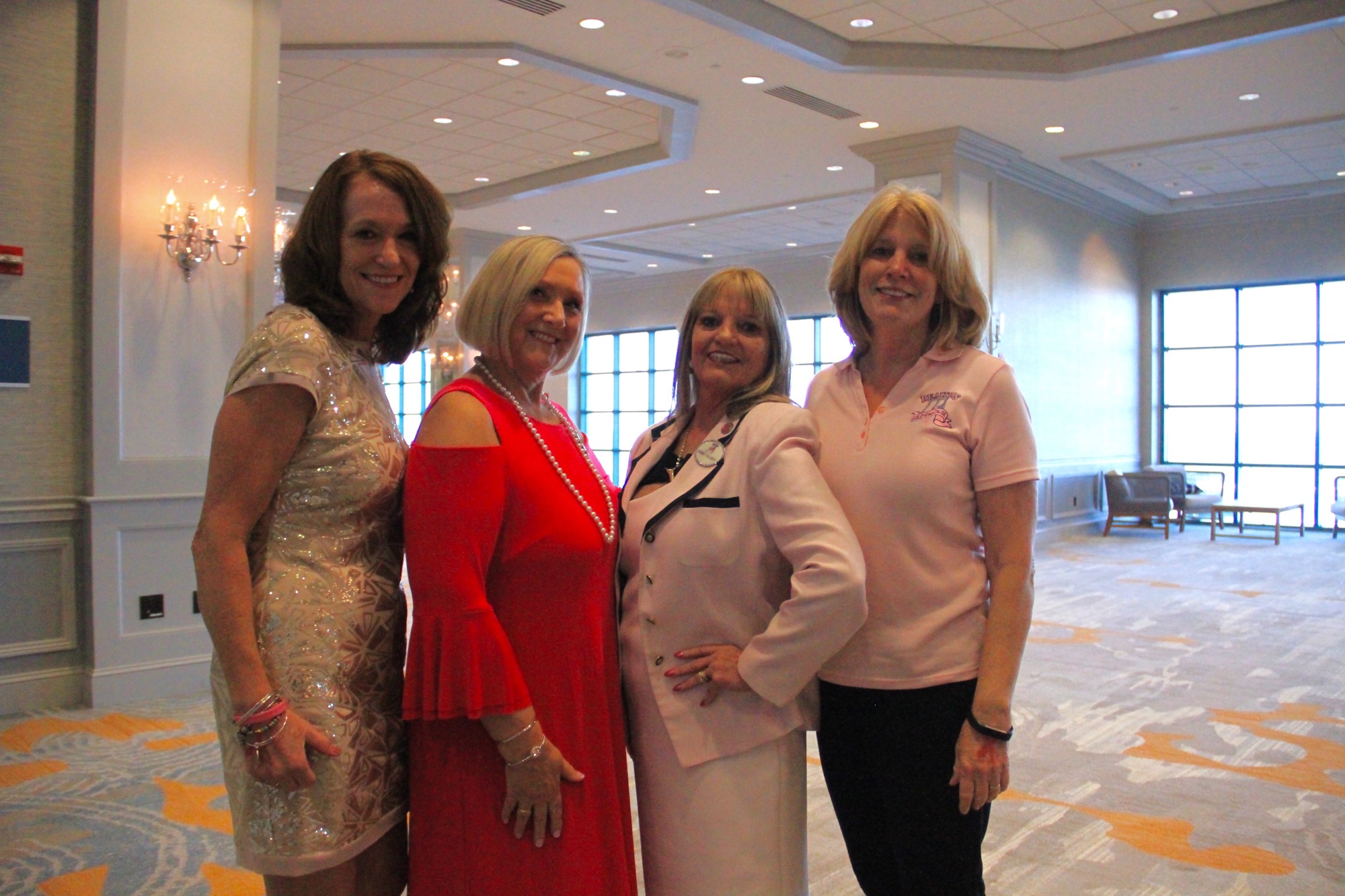 Lisa Blythe, Rose Roberts, Debbie Callahan and Sara Rivers, a board member. Photo by Nichole Osinski