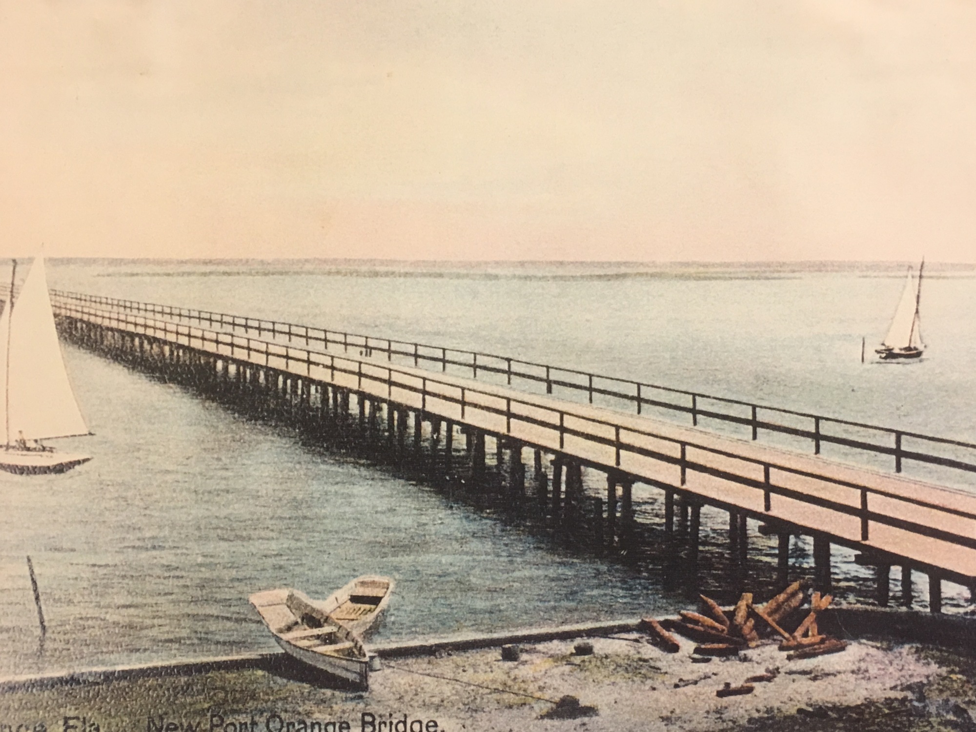 Old Port Orange Bridge. Photo courtesy of the Port Orange Historical Trust