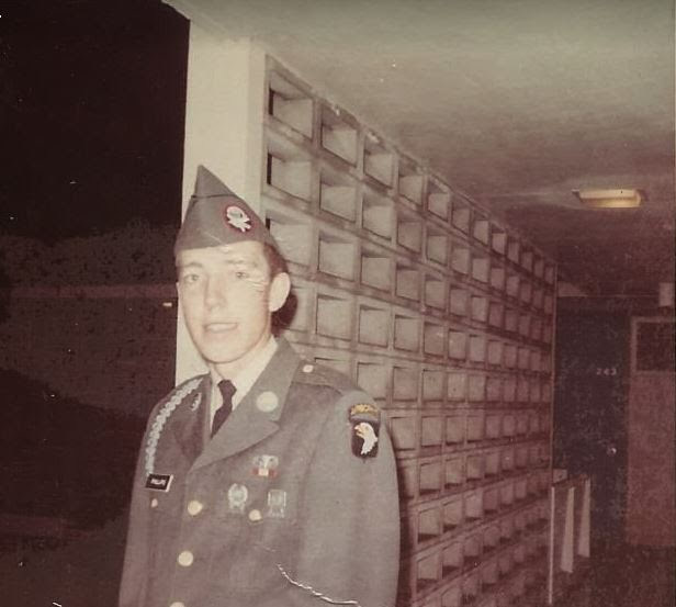 Rod Phillips in December 1967 in uniform. Photo courtesy of Rod Phillips