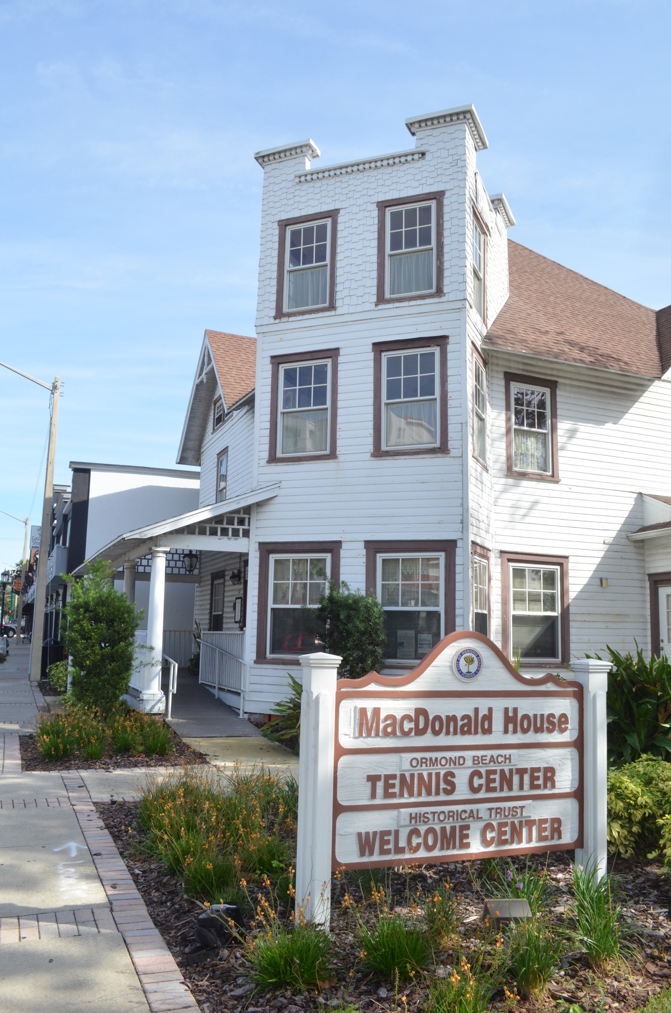 The city plans to develop a historic preservation plan. The MacDonald House, above, currently houses the Ormond Beach Historical Society.