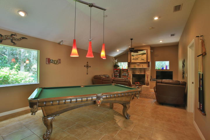 The top seller features a family room.