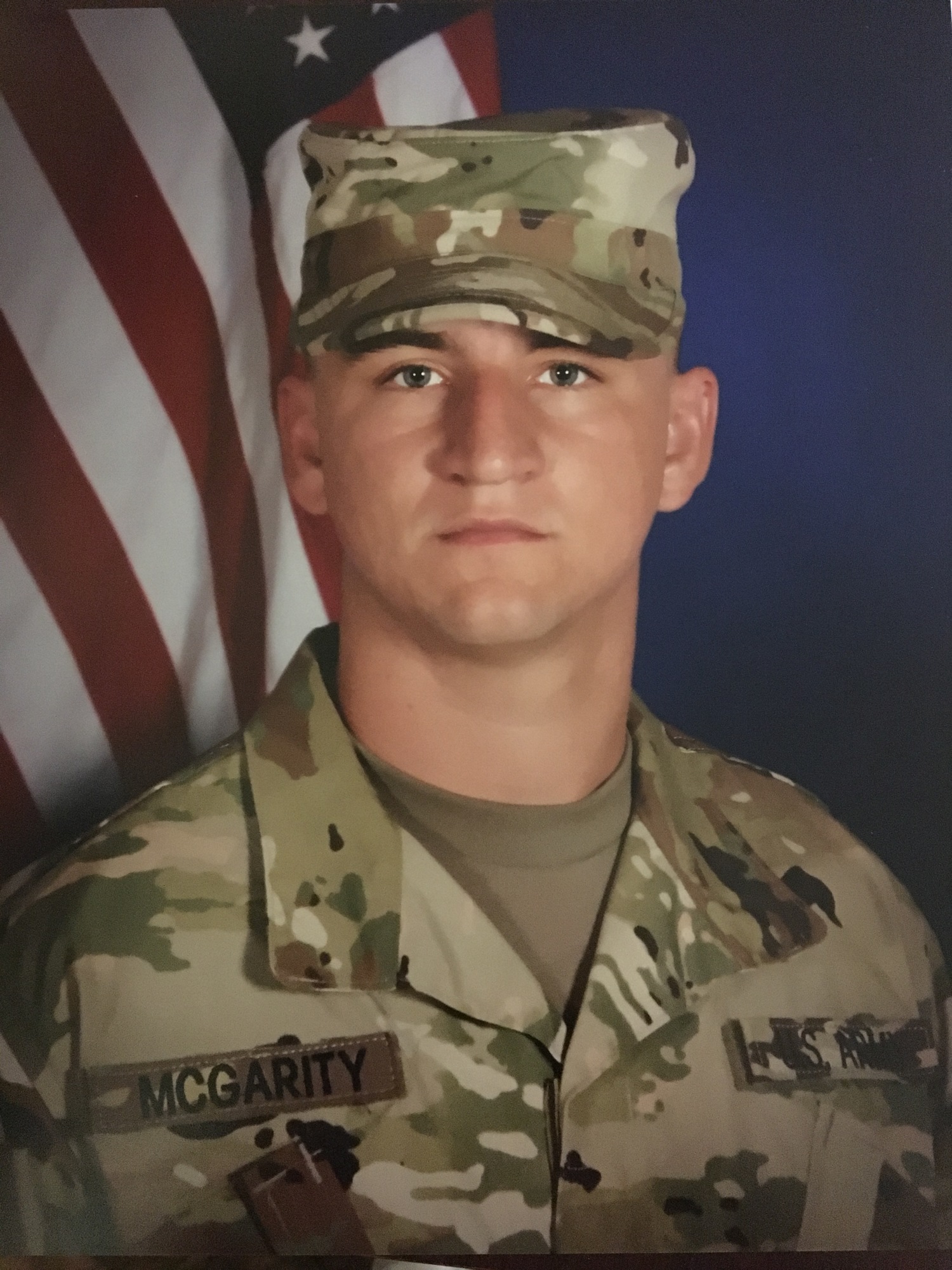 Pvt. Eddie McGarity graduated from basic training by the U.S. Army on Oct. 27 at Fort Sill in Oklahoma. Photo courtesy of Ed and Robbin McGarity