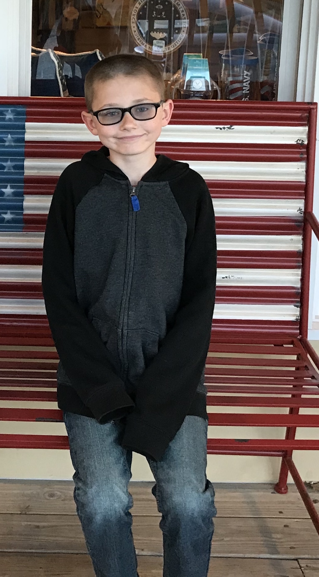Caleb Crockett, 9, will attend this summer's National Youth Leadership Forum Pathways to STEM program at the University of Florida. Courtesy photo