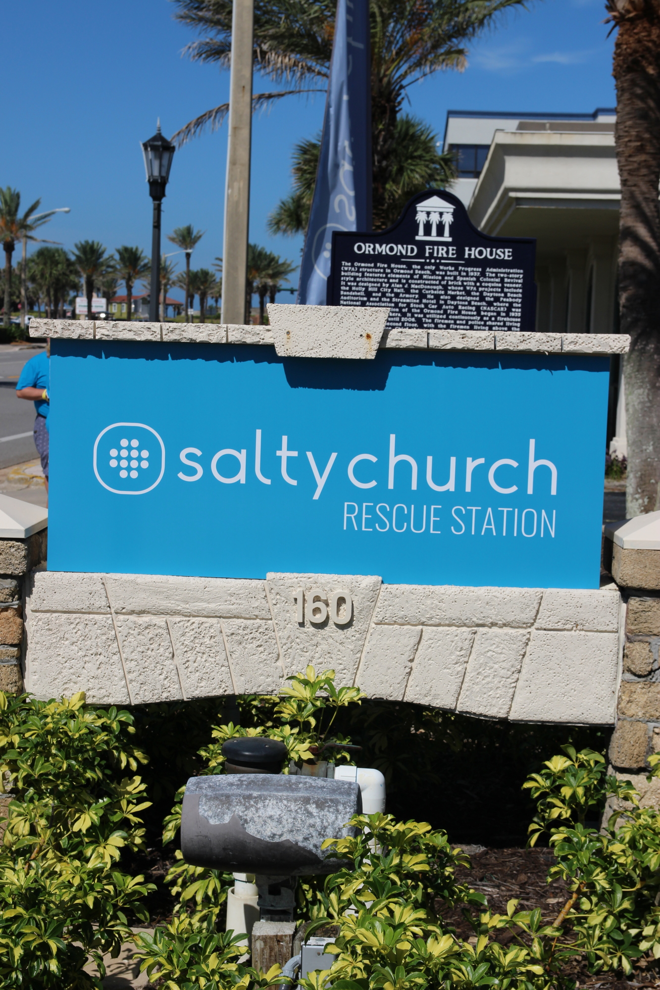 The Salty Church rescue station is located at 160 E. Granada Blvd. Photo by Jarleene Almenas
