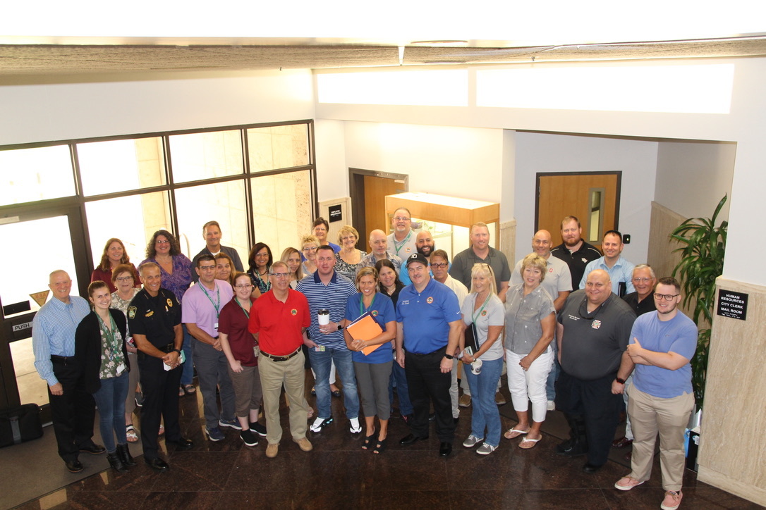 These are the city workers and teams who are prepared to go to any lengths to keep the city going and residents safe through the storm. Photo by Tanya Russo