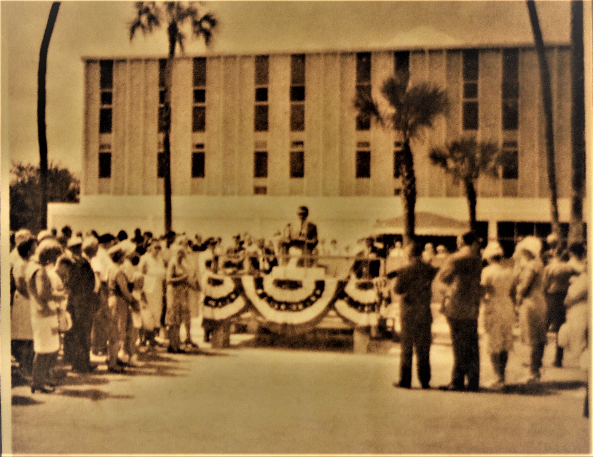 A dedication ceremony was held for Ormond Beach Memorial Hospital in 1967. Courtesy photo