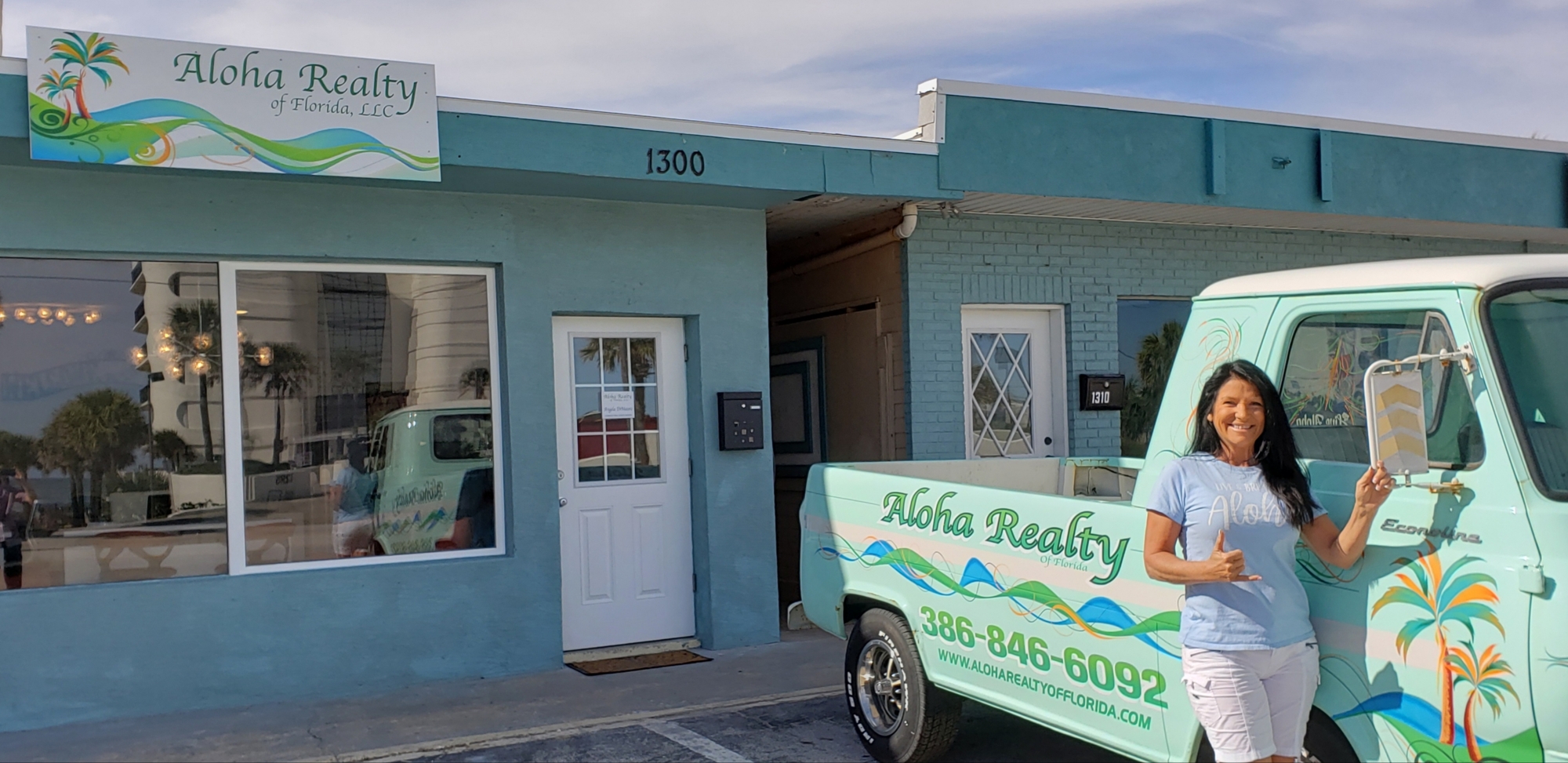 Angela DiMauro recently opened Aloha Realty in Ormond-by-the-Sea. Courtesy photo
