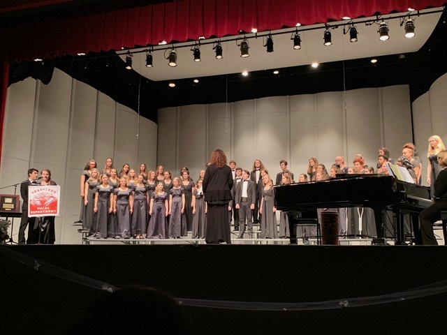 The Seabreeze High School choir held a spring concert. Courtesy photo