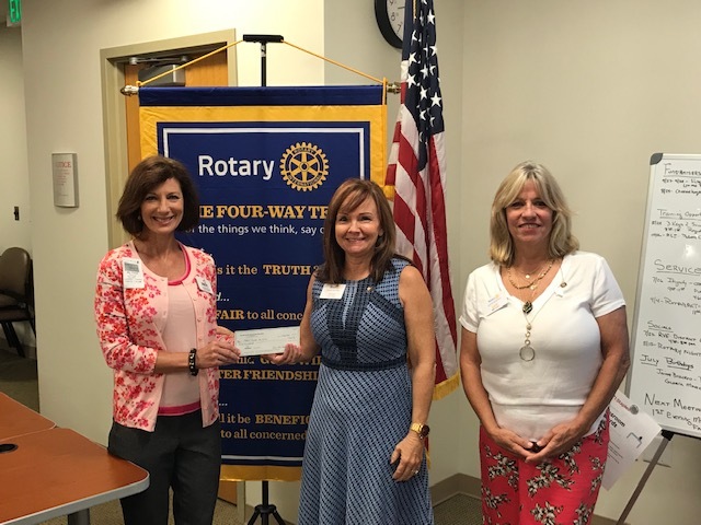 PACE Executive Director Georgia McCurdy, Past President Dawn Chappel and President Beth Osfseur. Courtesy photo