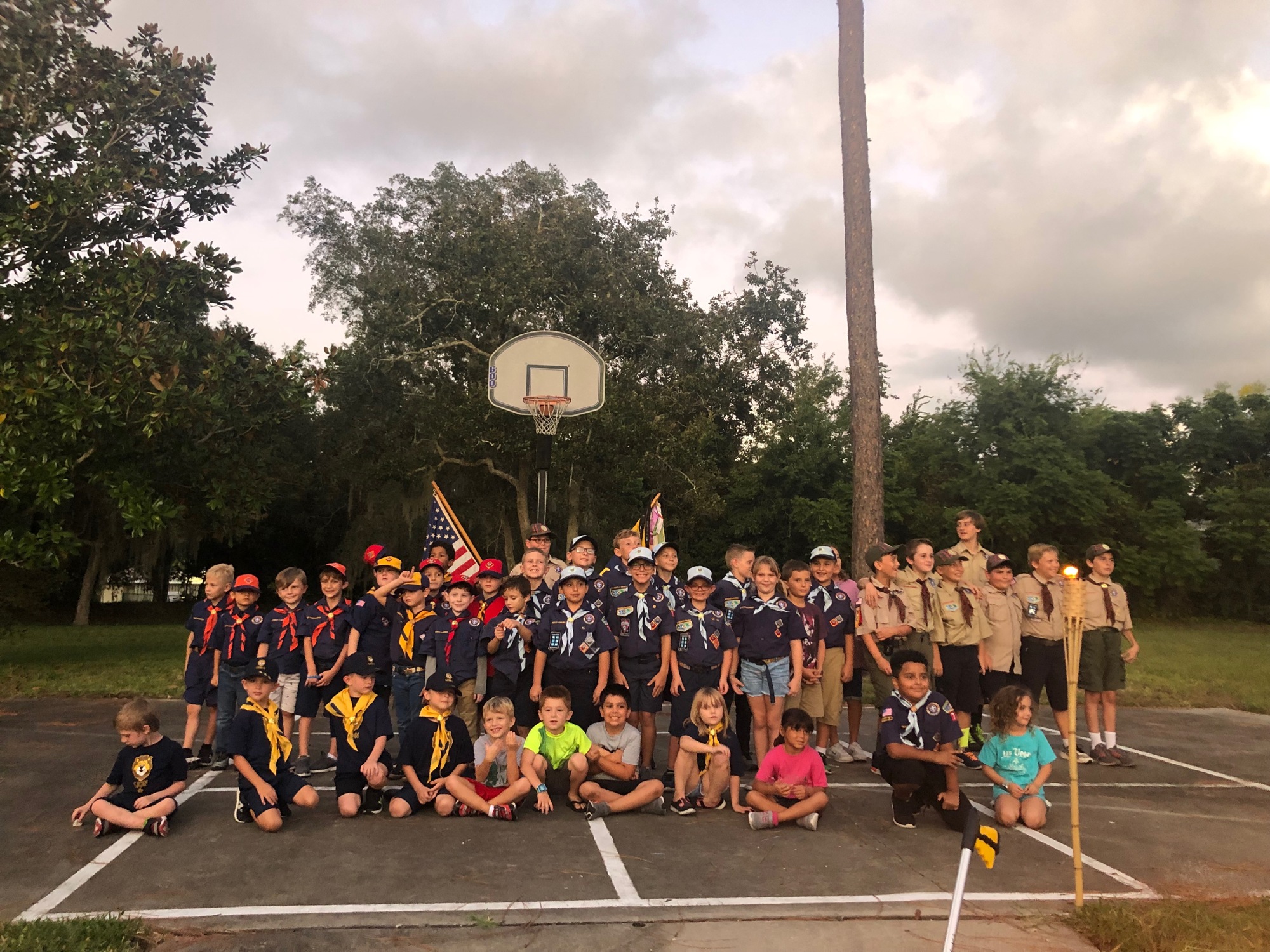 Cub Scout Pack 74. Photo courtesy of Jenn Elston