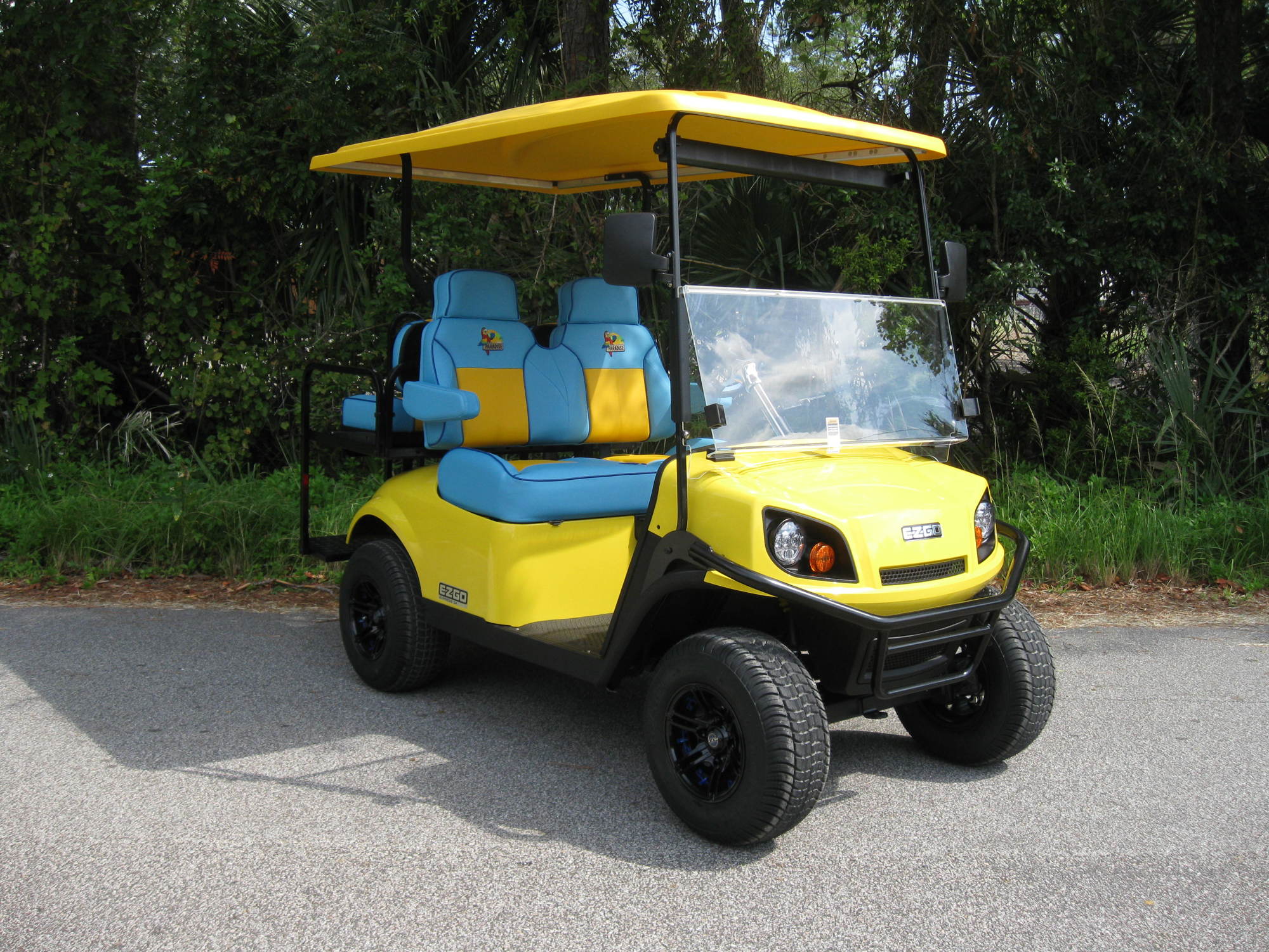 A wide array of options are available for golf cars at Tee Time Golf Cars. Courtesy photo