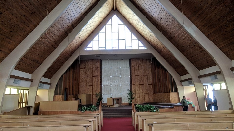 A view inside the 56 N. Beach St. church. Courtesy of the city of Ormond Beach