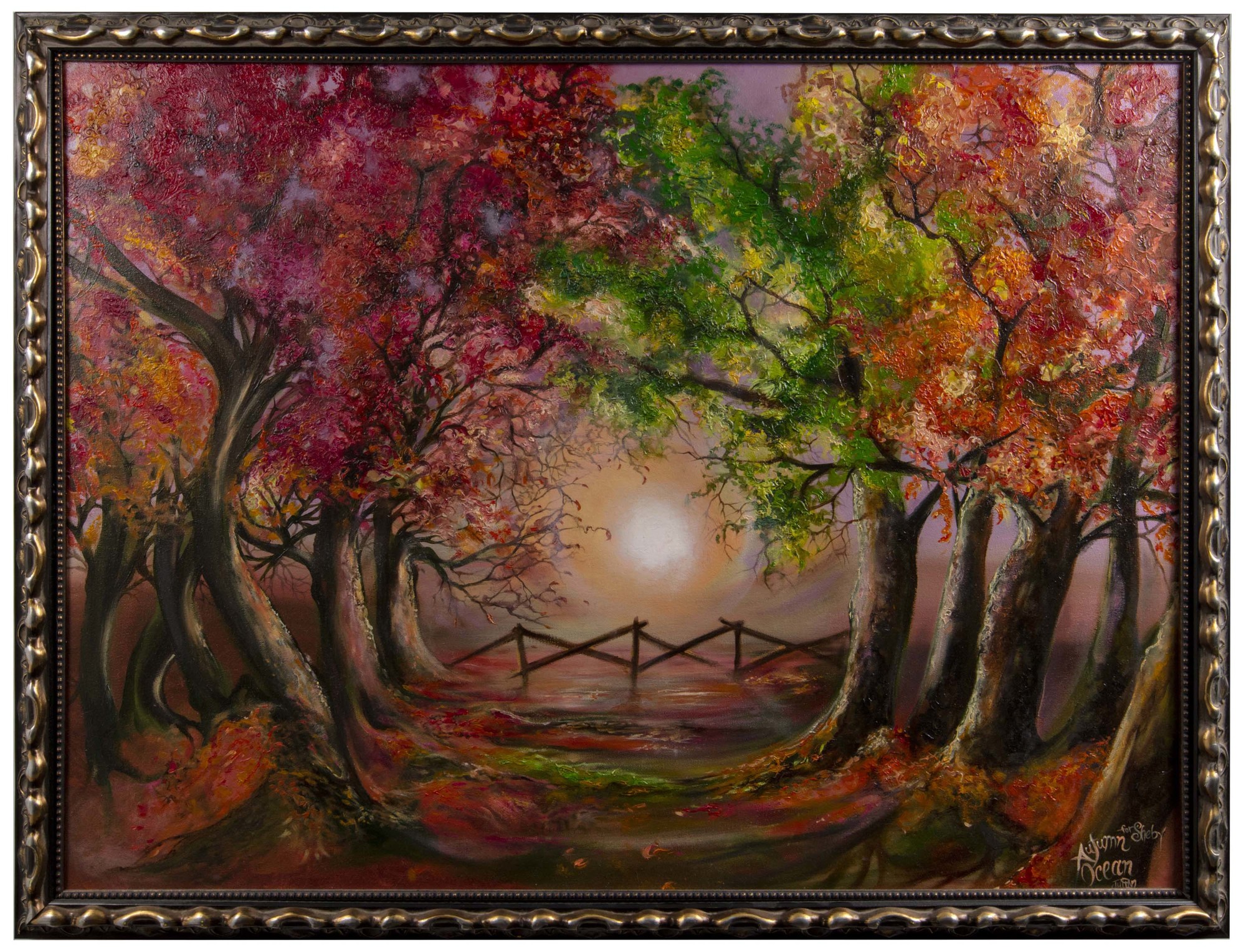 “Autumn,” by Julian Johnson, will be on display at Frame of Mind Art Gallery during Ormond Beach Art Walk. Courtesy photo