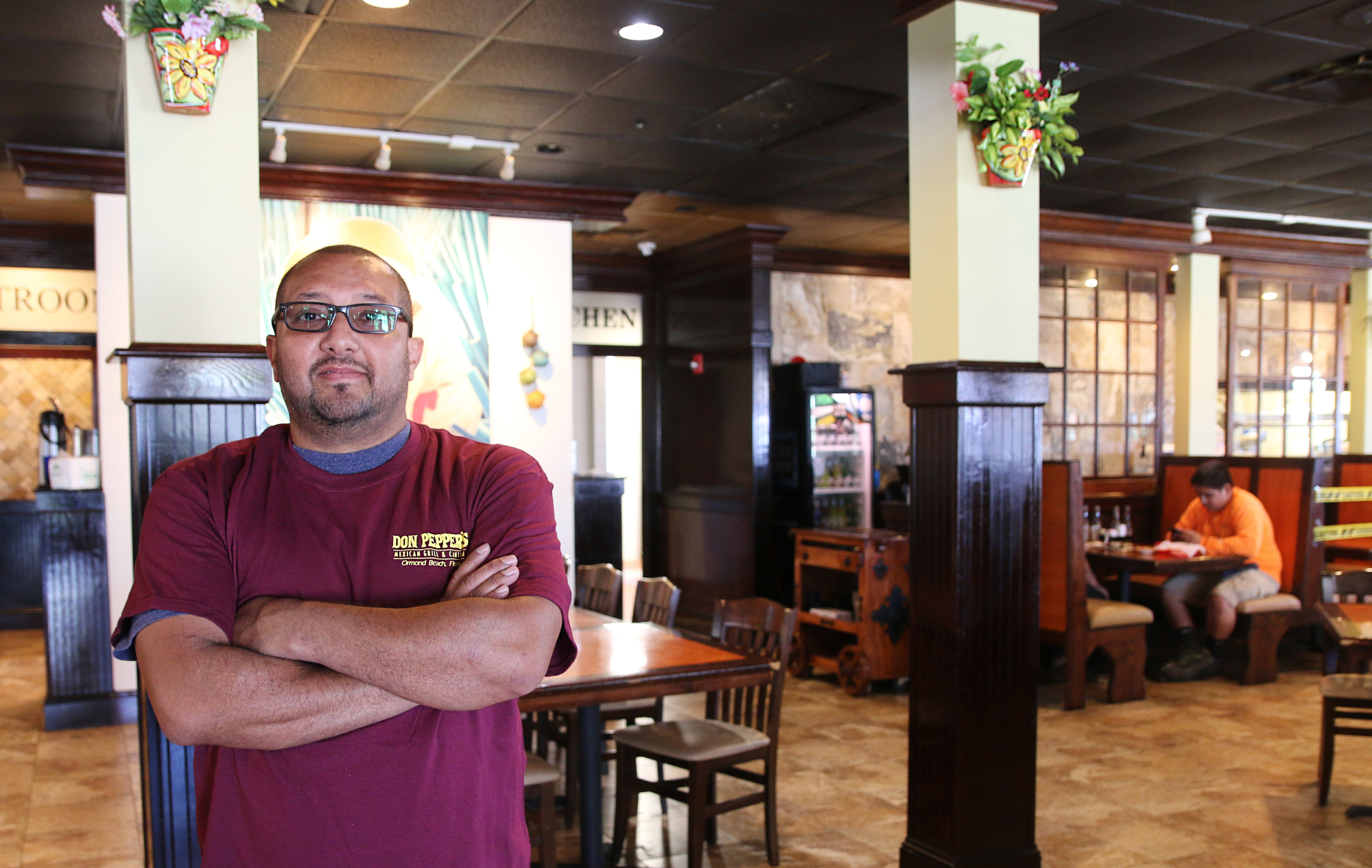 Owning a restaurant was Hugo Lopez's dream. He started as a dishwasher in 1994. Photo by Jarleene Almenas