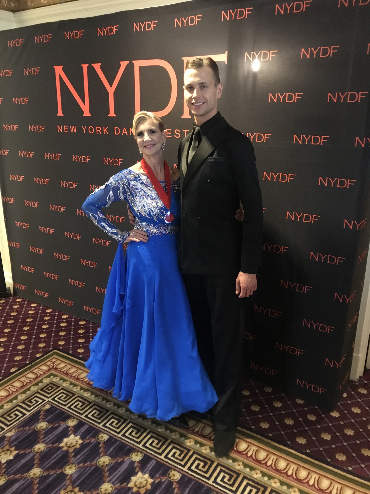 Beth King and Artur Kozun in the 2020 New York Dance Festival. Photo courtesy of Beth King