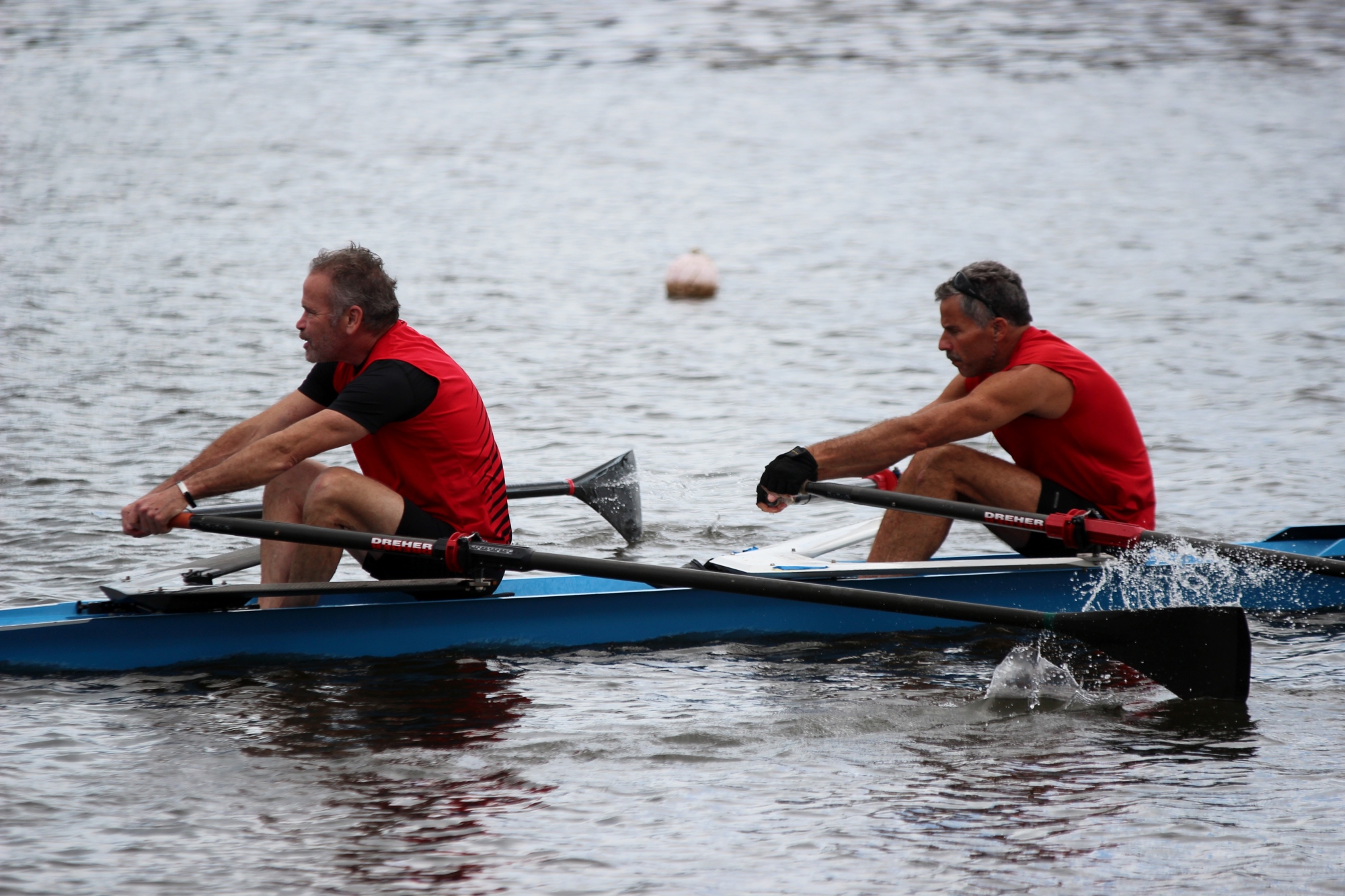 Randy Kernon and Mark Tofal  are experienced scullers who went to the Olympic trials together.