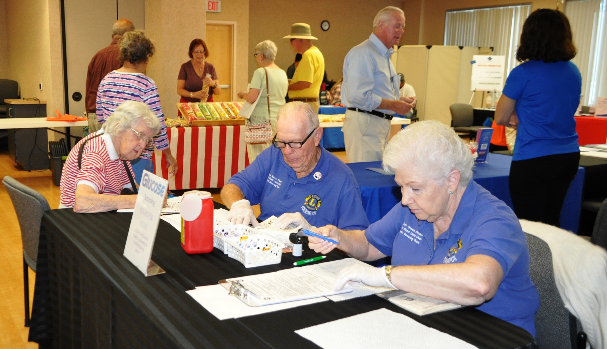 More than 100 community members participated in the Florida Hospital Flagler health fair. Courtesy photo