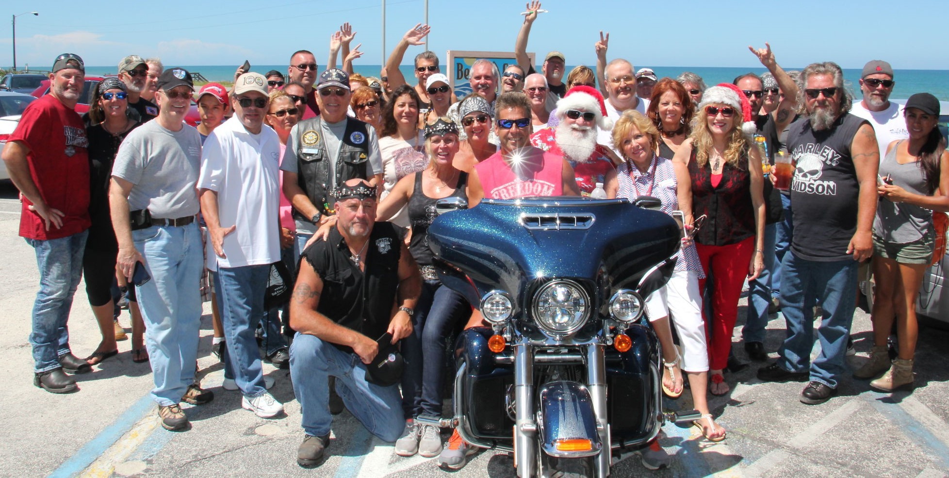 The Rotary Club of Palm Coast's annual charity poker run benefits Christmas Come True. Photo courtesy of Rotary Club of Palm Coast
