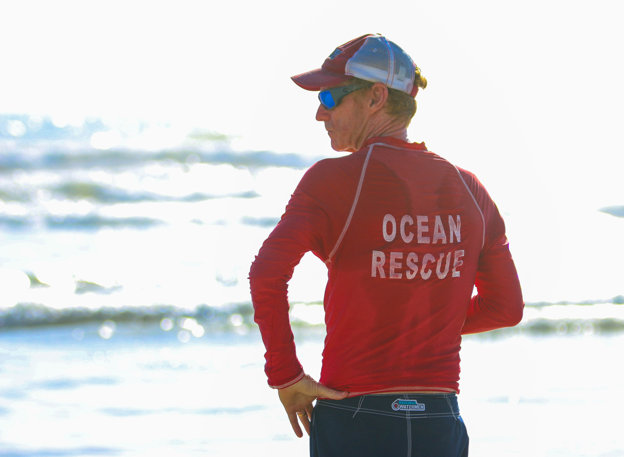 Tom Gillin at the National Lifeguard Championships. Photo by Paige Wilson