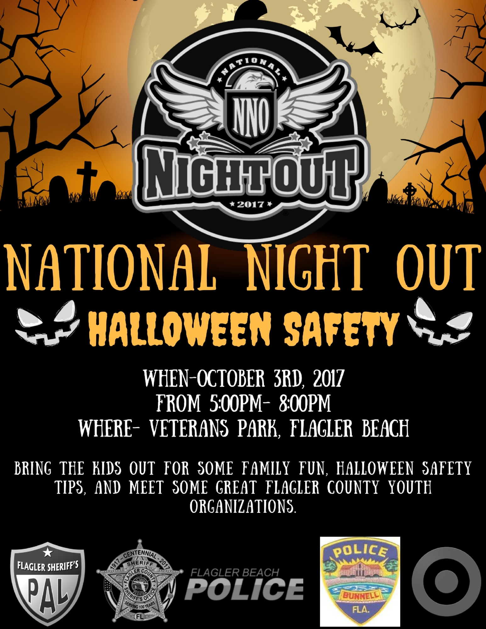 National Night Out will be on Oct. 3.