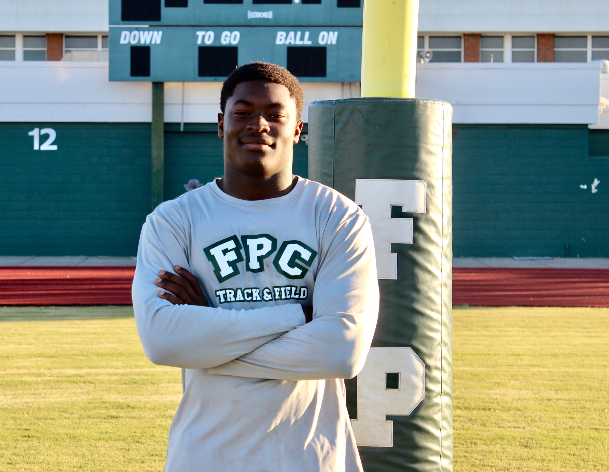 FPC star defensive end Nelson Paul. Photo by Ray Boone