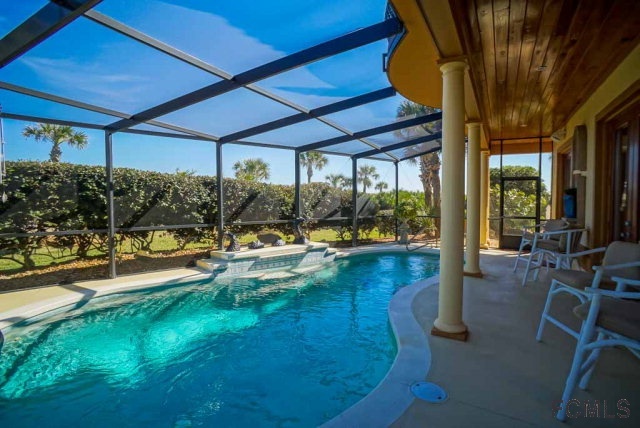 The top selling home features a swimming pool.