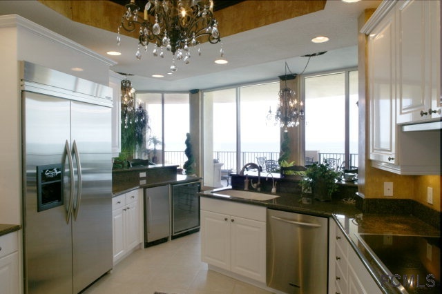 The top selling home has a gourmet kitchen.