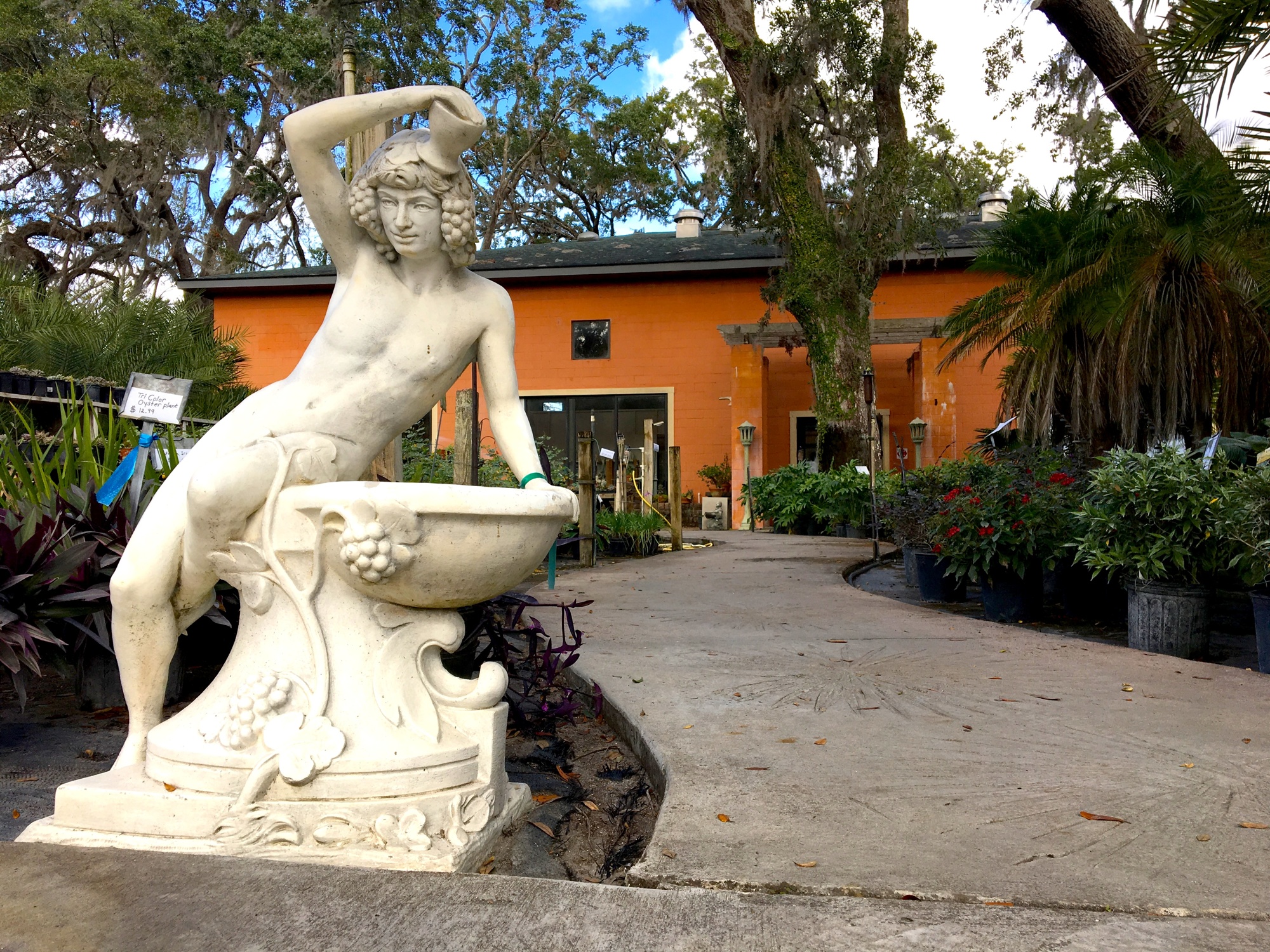 Statues at Nature Scapes welcome visitors to Salvo Art — until Jan. 7.