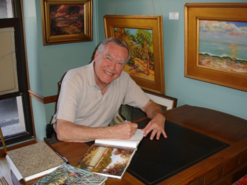 Nationally known plein air oil painter Charles Schaefer, a resident of Palm Coast, will be the featured artist at Ocean Art Gallery's opening at Grand Living Realty on Thursday, Feb. 8. Courtesy photo