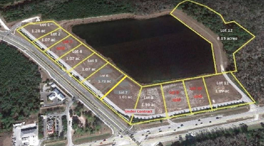 Kings Pointe Developers sold two commercial lots in Palm Coast to RaceTrac Petroleum Inc. for $1.3 million. Image courtesy of Cindy Dalecki