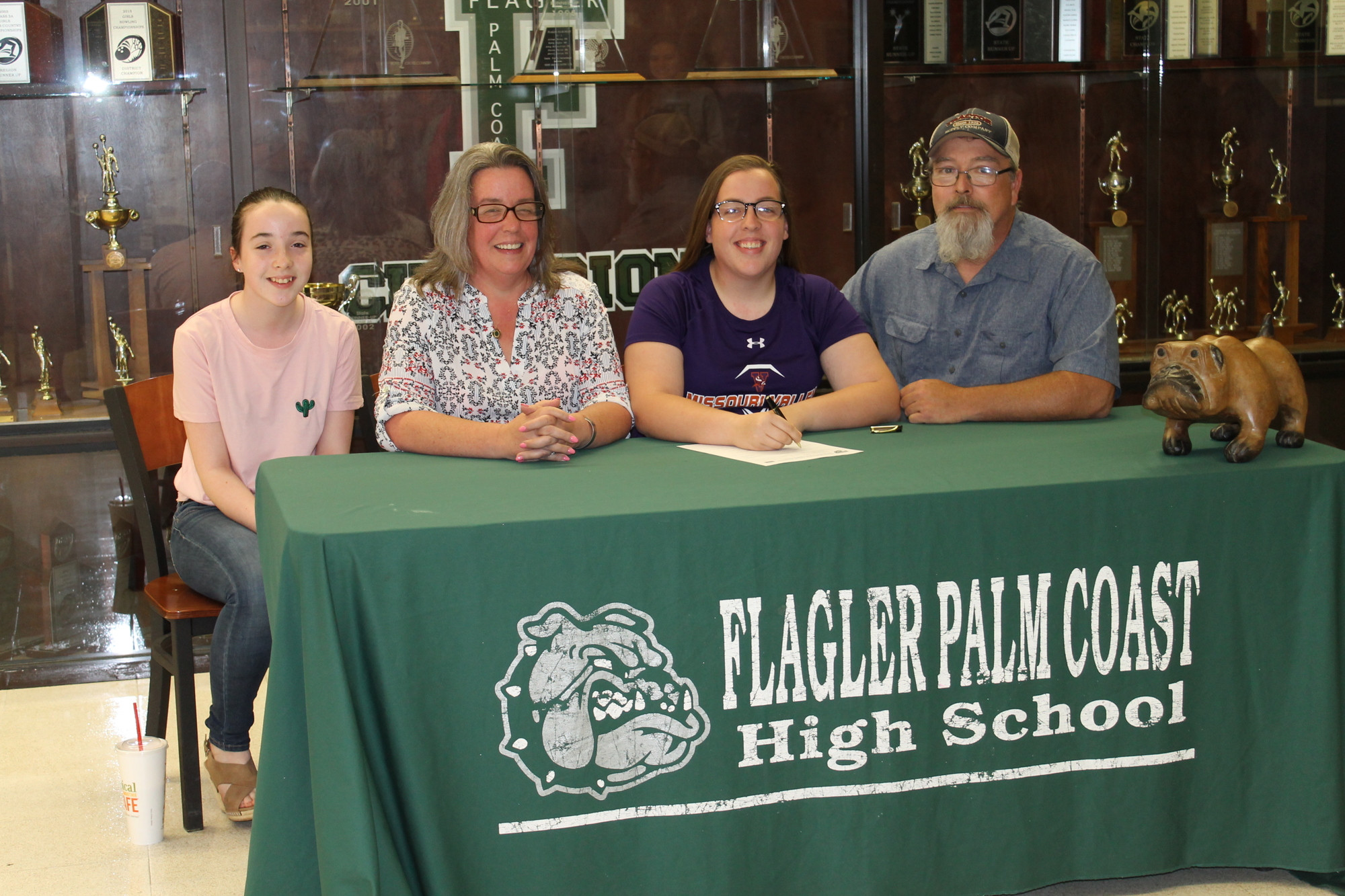 FPC's Kaity McCaskill signed with Missouri Valley College. Photo courtesy of FPCHS