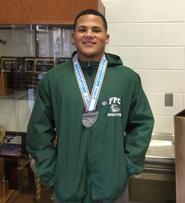 FPC's Tylin Lockridge placed fifth in the state meet on Saturday, April 7. Photo courtesy of FPC