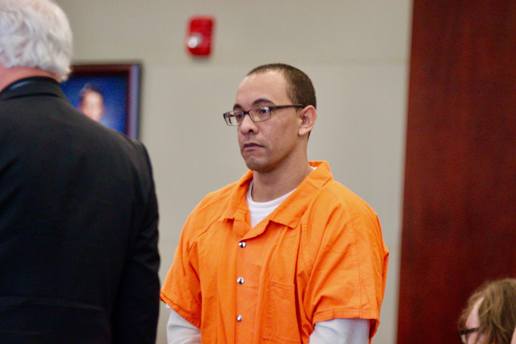 Joseph Colon at his pre-trial hearing on June 12. Photo by Ray Boone