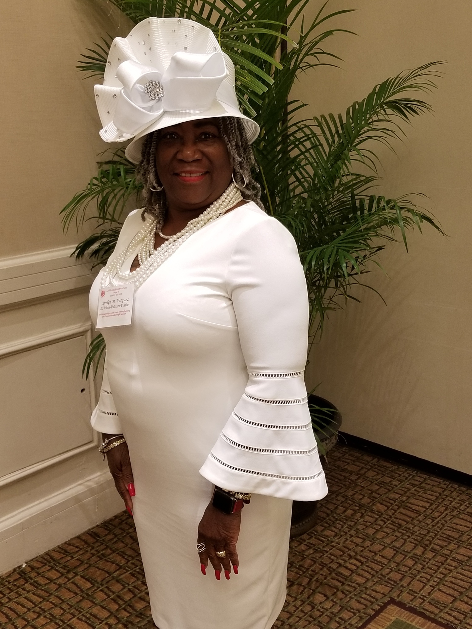 Charmette Evelyn S. Vazquez, of Palm Coast, is the 2018 recipient of the Gwendolyn Baker Rodgers Spirit Award. Photo courtesy of Deborah Pelham