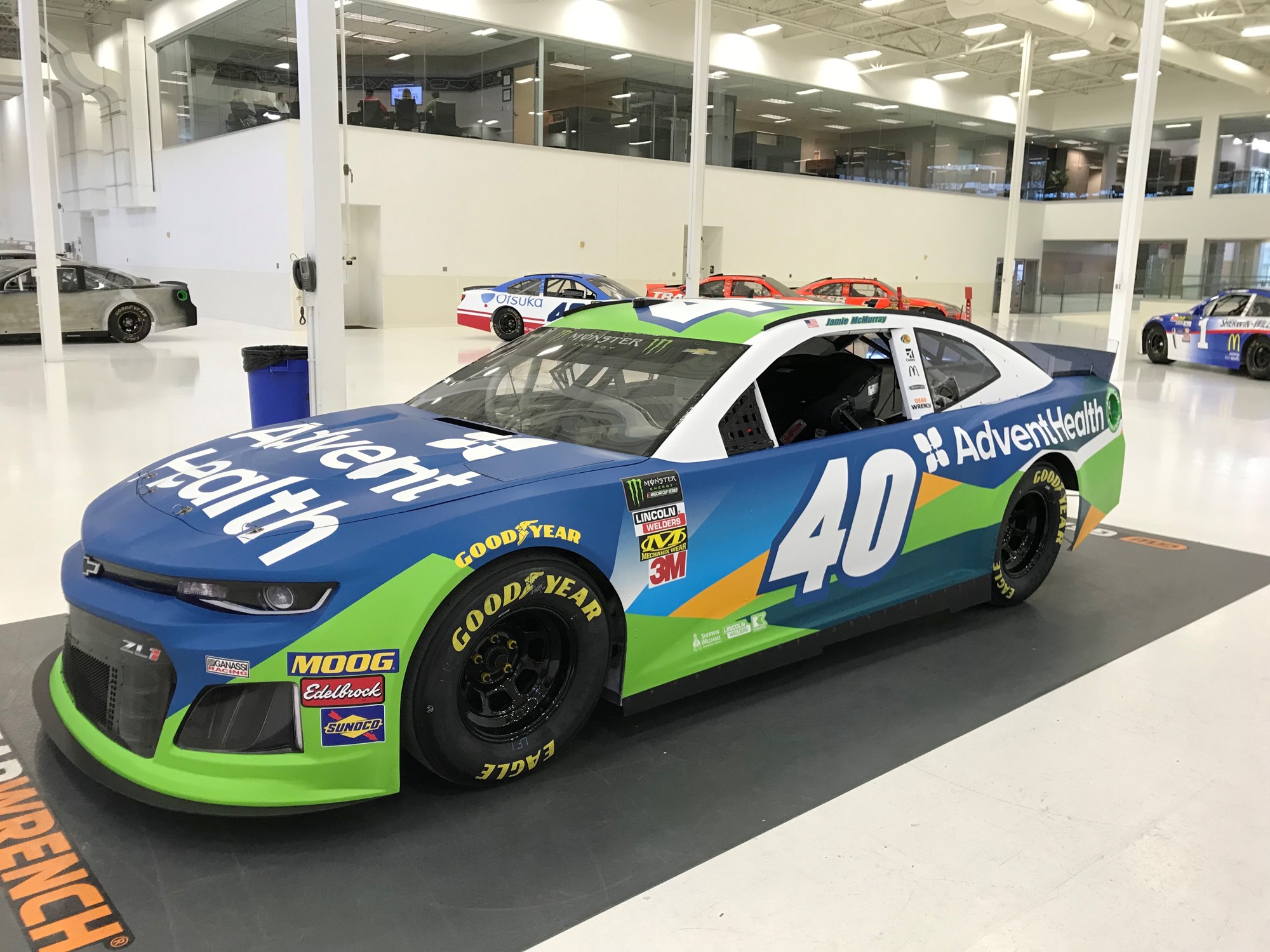 Jamie McMurray will run the No. 40 AdventHealth Chevrolet Camaro ZL1 in the Advance Auto Parts Clash at DAYTONA during the 2019 DAYTONA Speedweeks Presented by AdventHealth.Photo courtesy of Lindsay Cashio