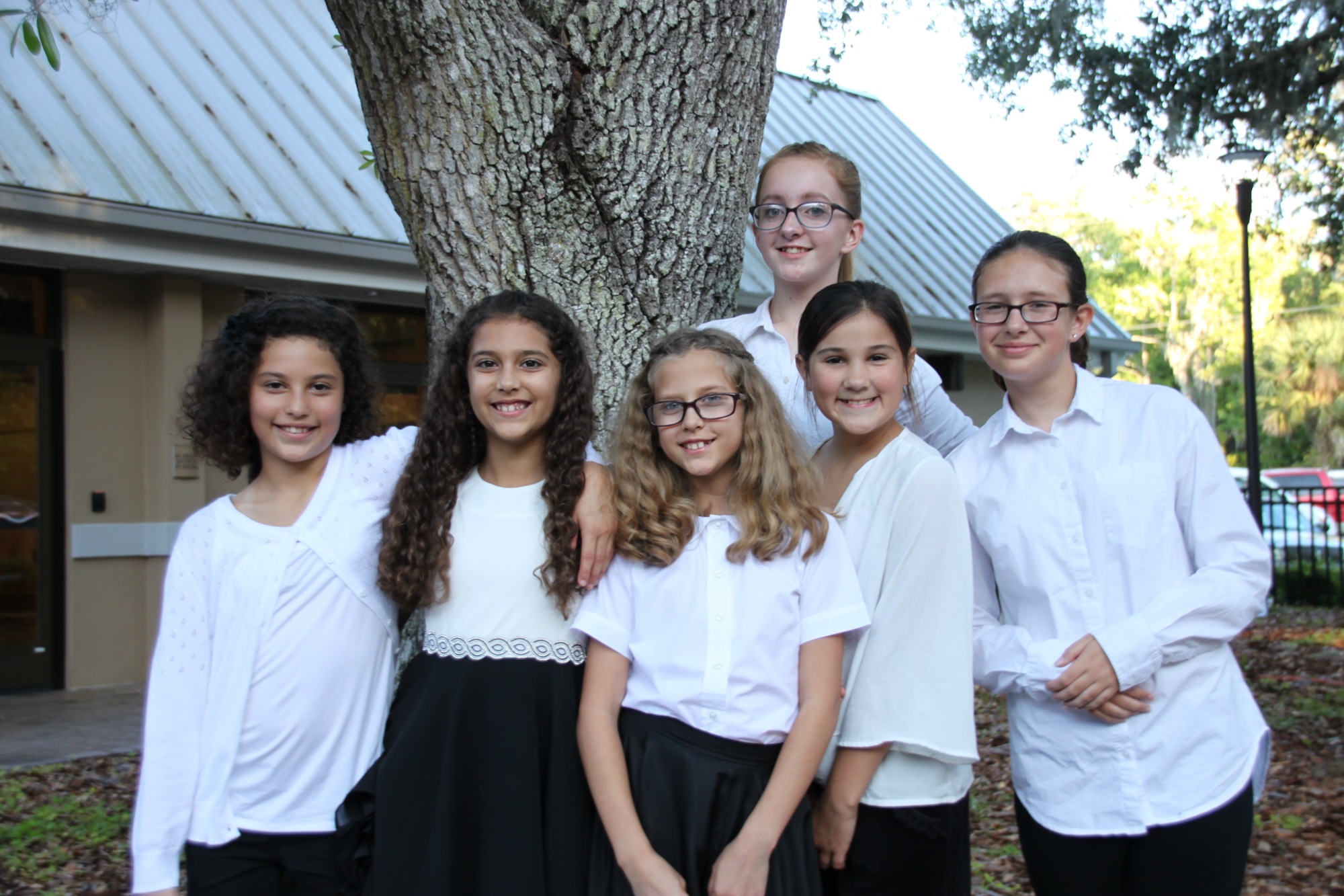 The Old Kings singers who were selected to sing in the Flagler County Elementary Chorus. Back: Annie Laird; Front: Jade Hreib, Eliana Mendez, Daniela Mendez, Chloe Skoglund and Ashlee Barrett. Courtesy photo