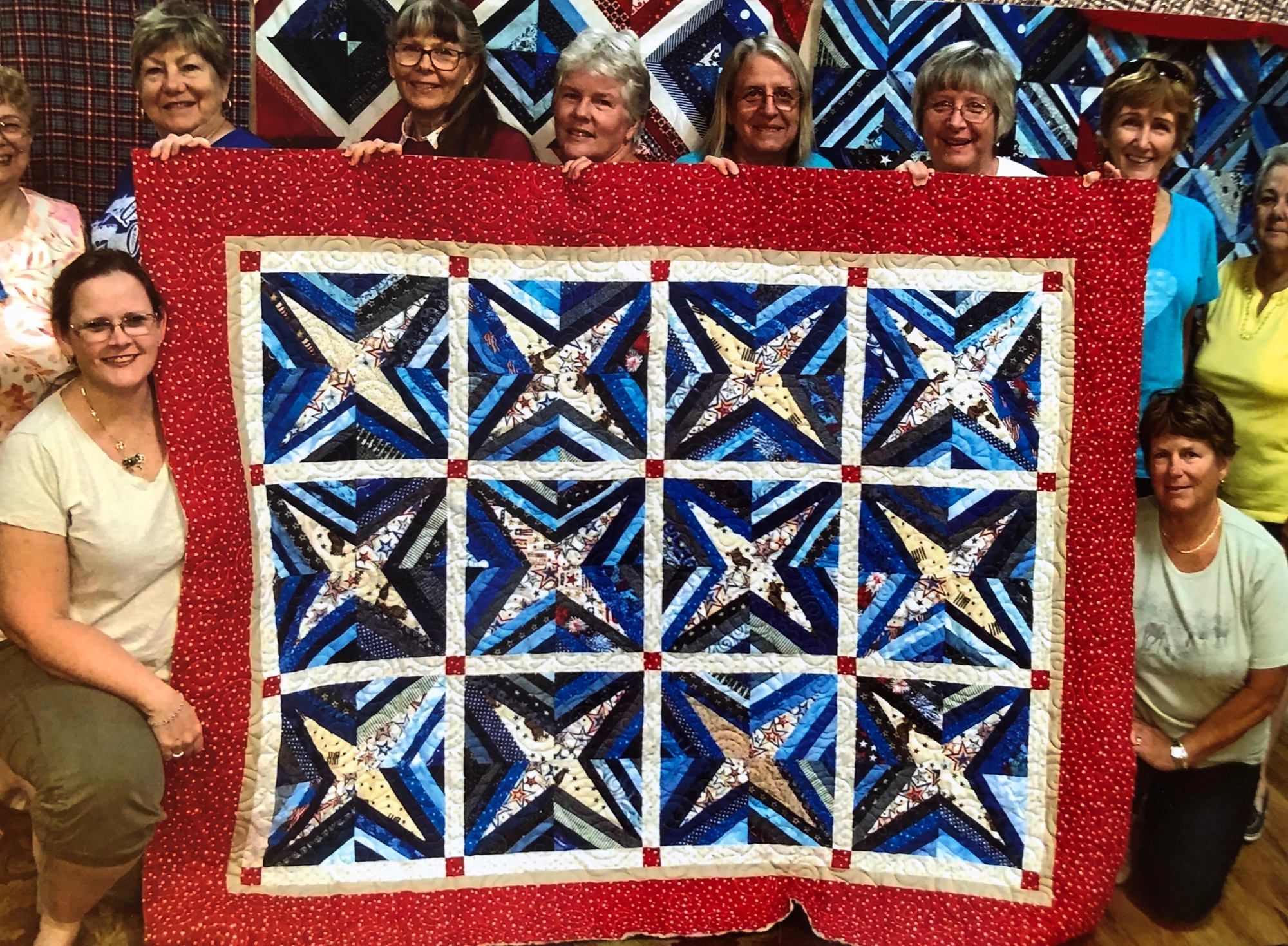 The Quilts of Valor Sew Days are the third Thursdays of each month, at the Palm Coast Elks Lodge. Courtesy photo