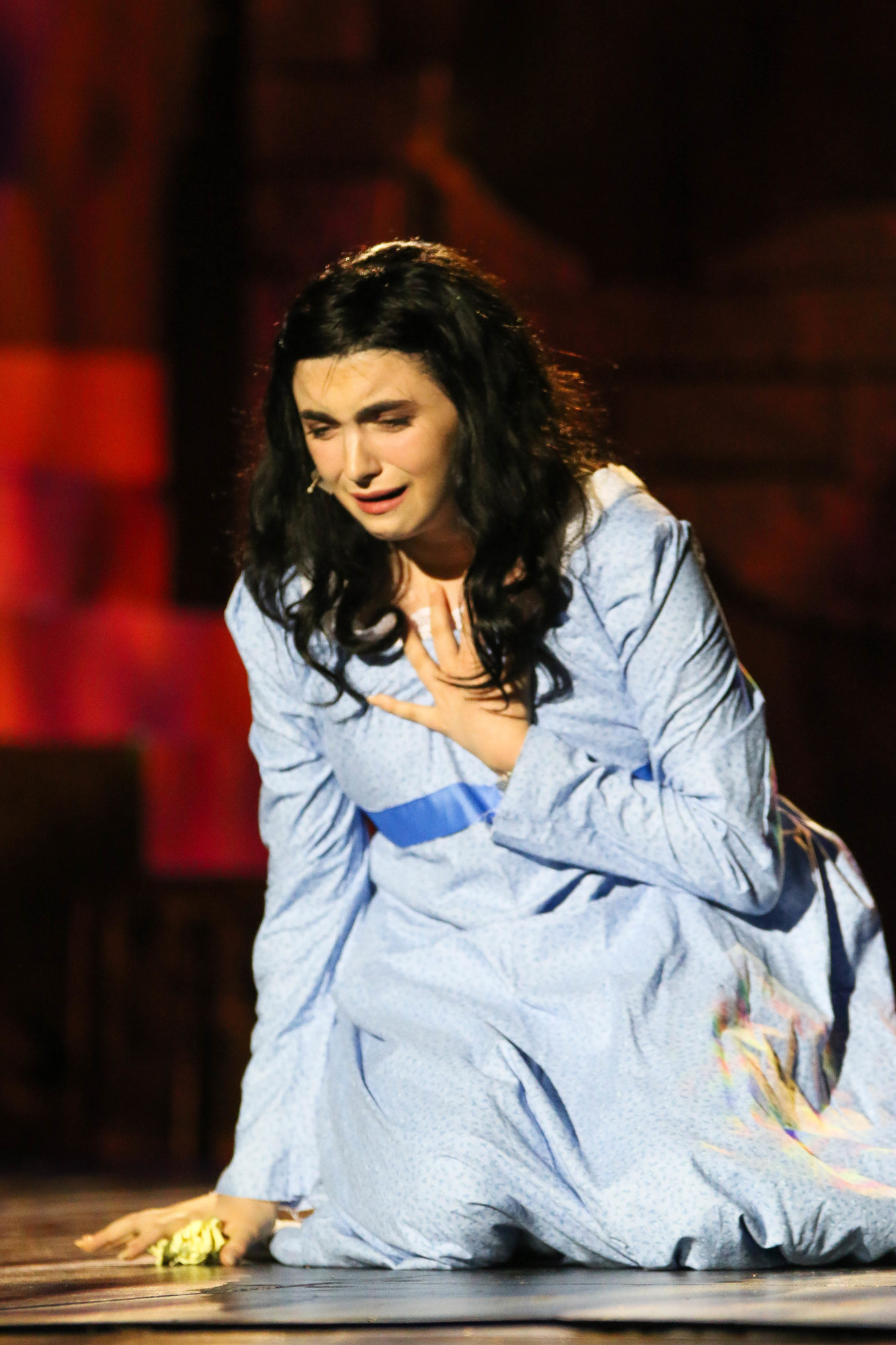 FPC junior Isabella Scarcella, as Fantine. Photo by Paige Wilson