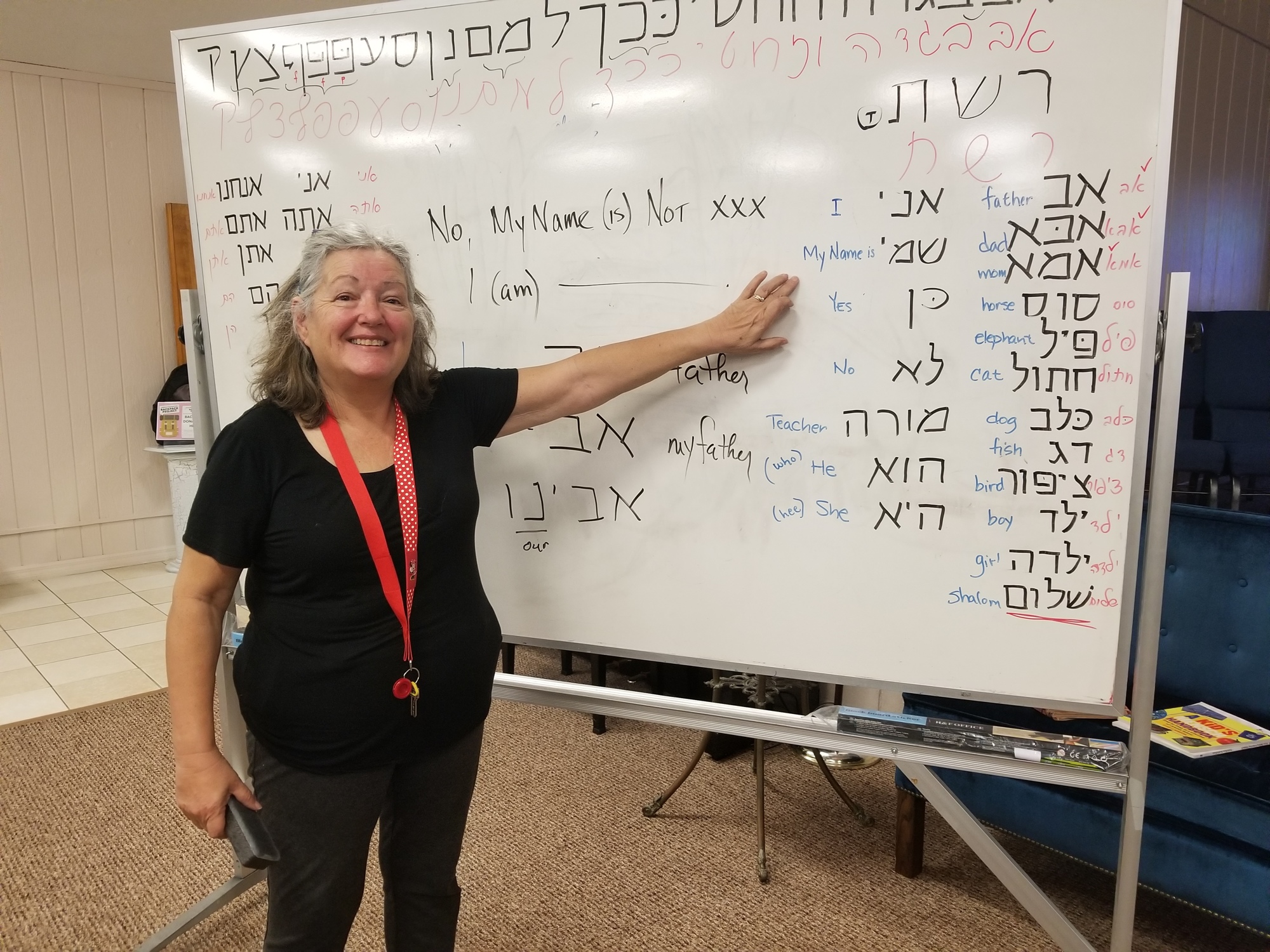 Religious school for adults and children continues at Temple Beth Shalom with Rabbi Rose Eberle on Sundays throughout the summer. Open registration is available by calling 445-3006. Photo courtesy of Marylynne Newmark