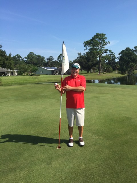 Dennis Setting had his first hole-in-one on Friday, Sept. 6, while playing at Palm Harbor Golf Club. Courtesy photo