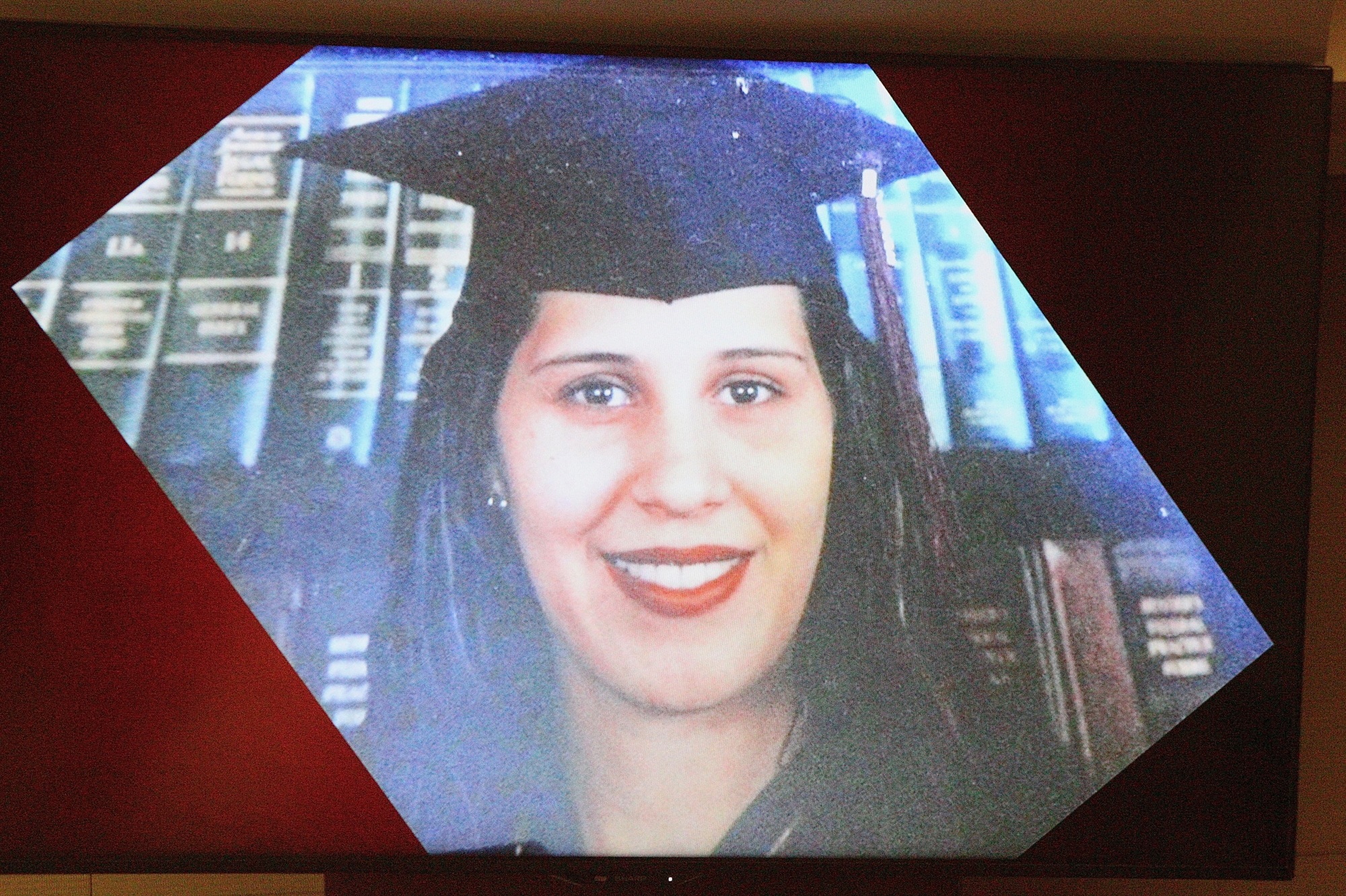 Zuheily Rosado, the victim, as seen in a photo displayed in court by the prosecution on the final day of the trial.