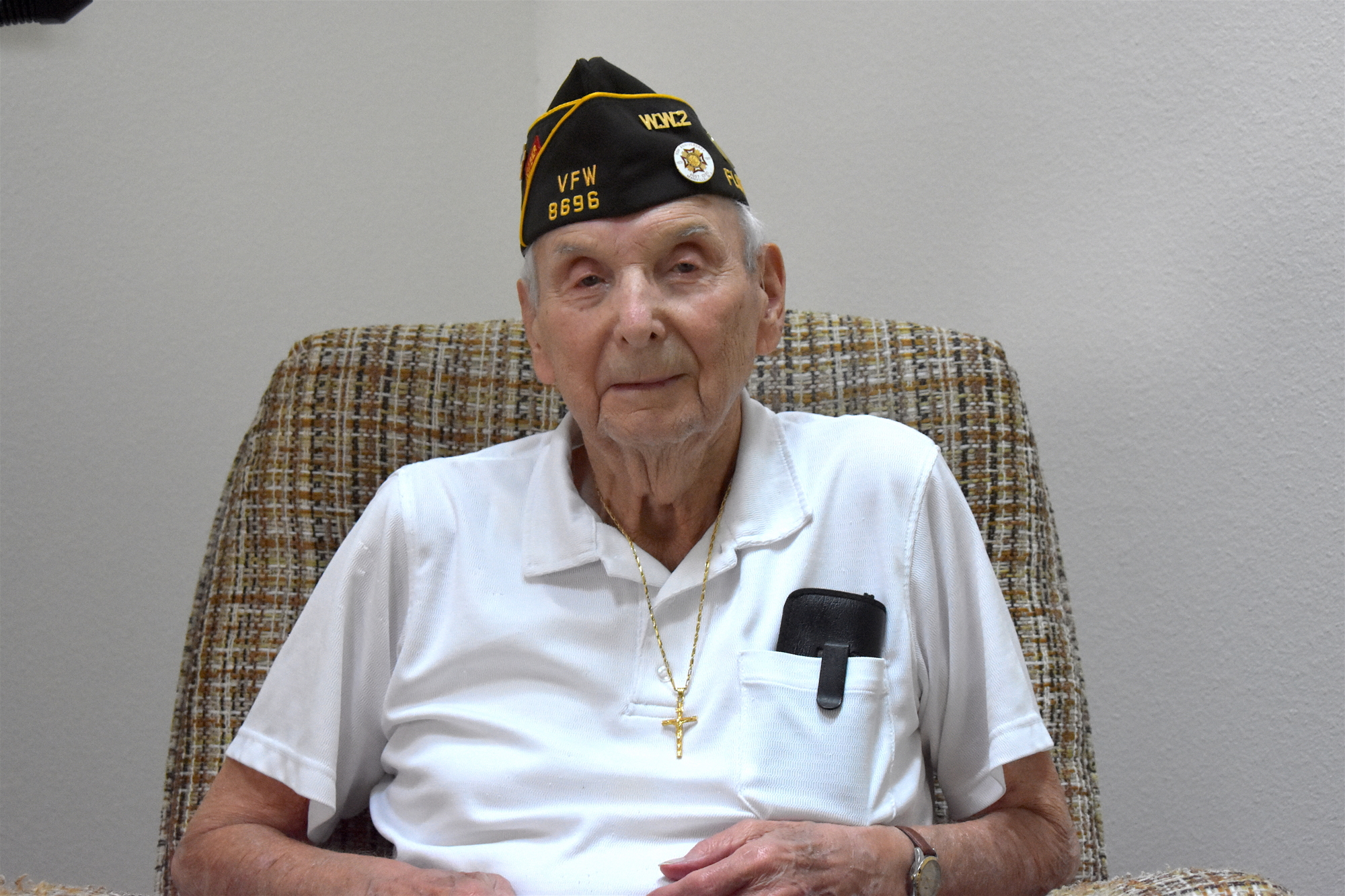 John Vidota is active in the local VFW 8696 as a member and in the honor guard.