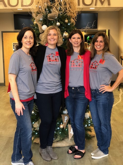 The leadership team of the Wise Men event: Jen Winecoff, Shayla Gerling, Heather Overton and Kelly Pickering. Courtesy of Parkview Church