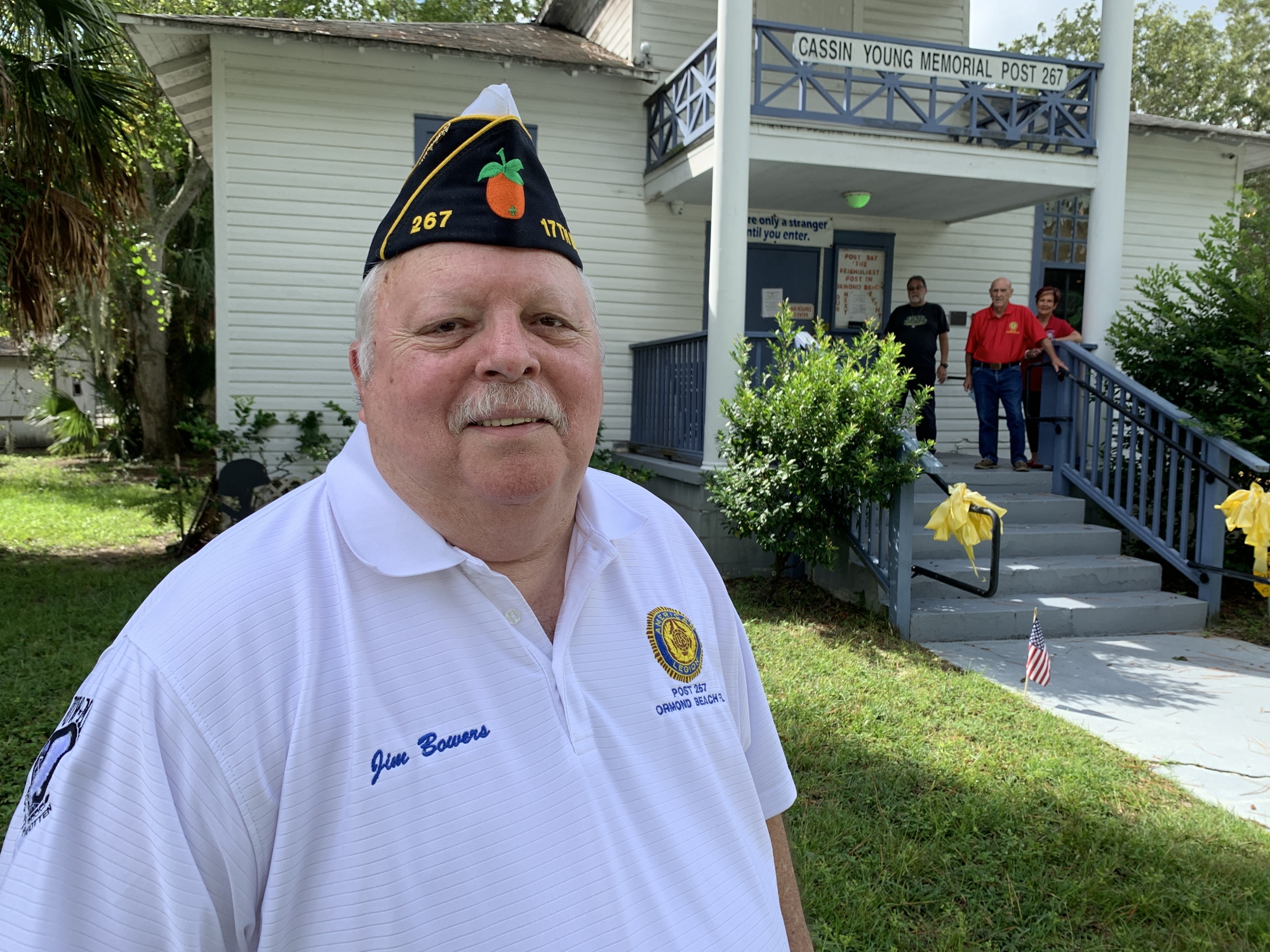 Jim Bowers, commander of American Legion District 17. Photos by Brian McMillan