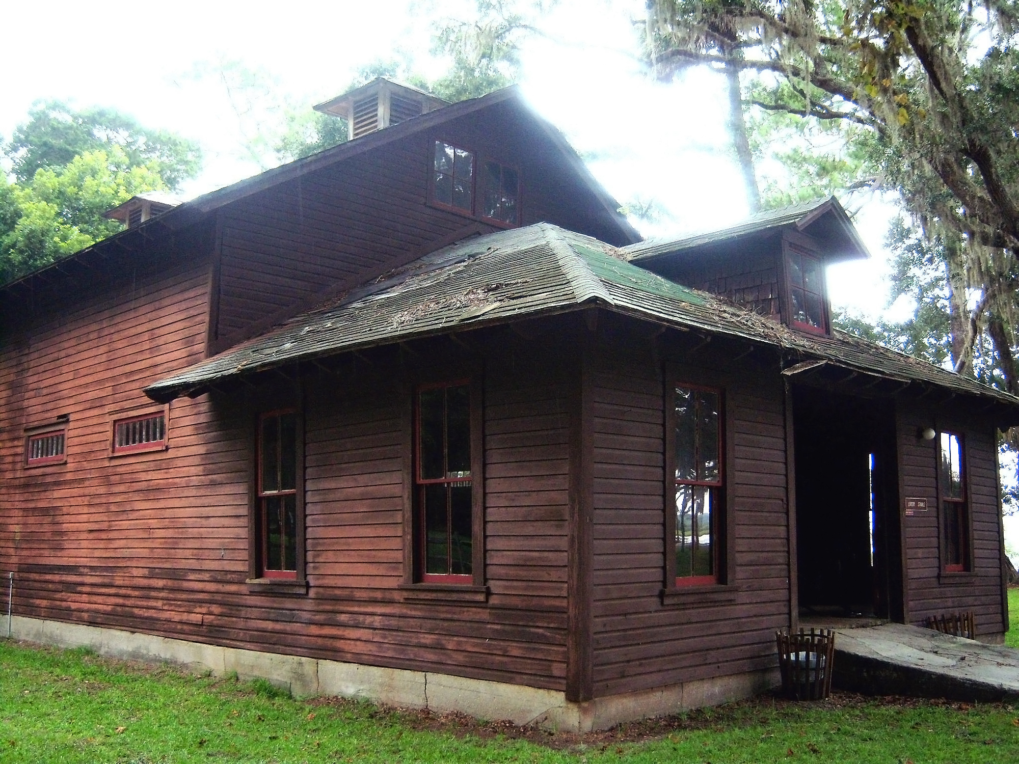 The stable, built on Princess Place Preserve in 1890, before it was recently renovated from the ground up. Courtesy Photo