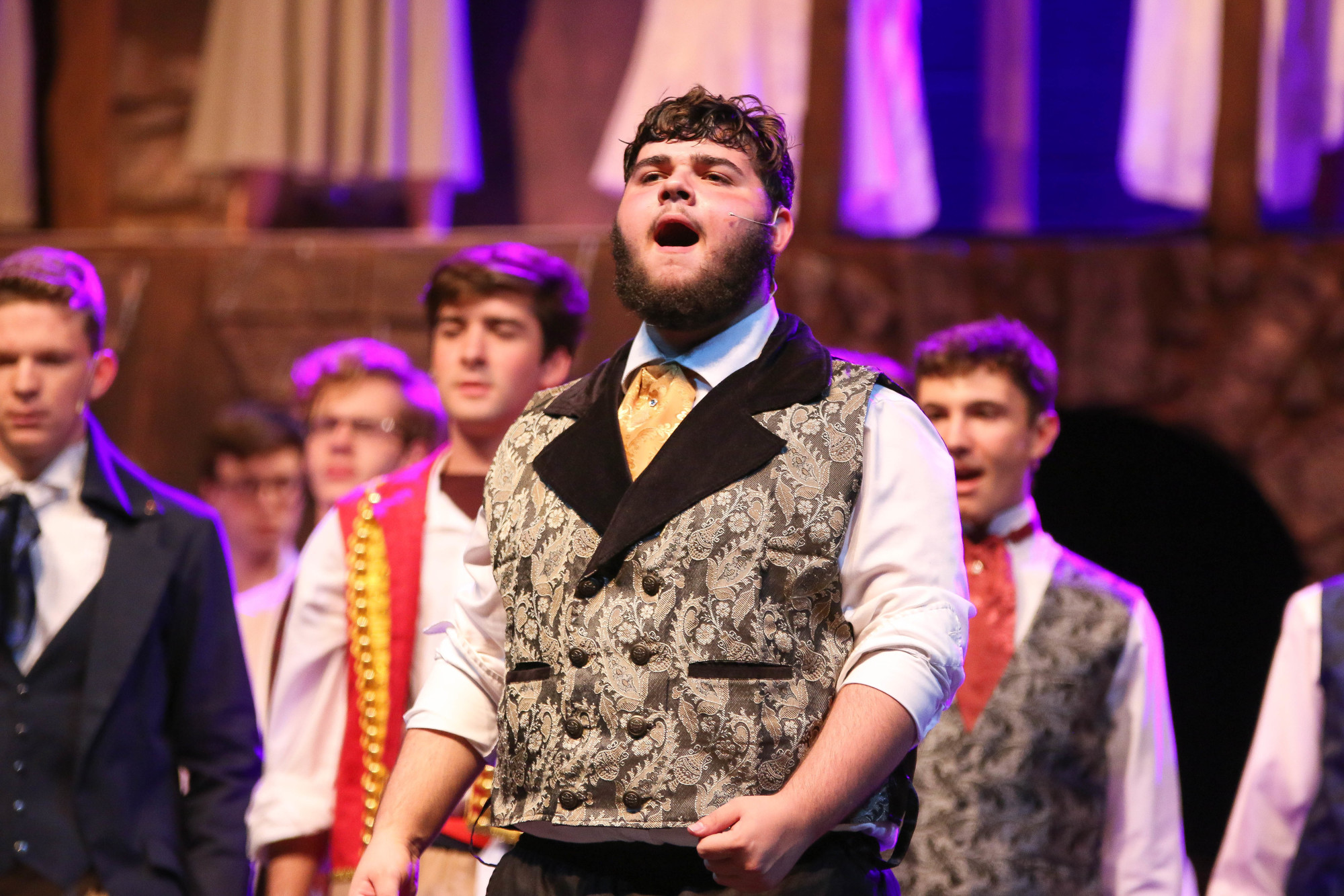 Neiberlein's lighting heightened the emotion of FPC's student production of 