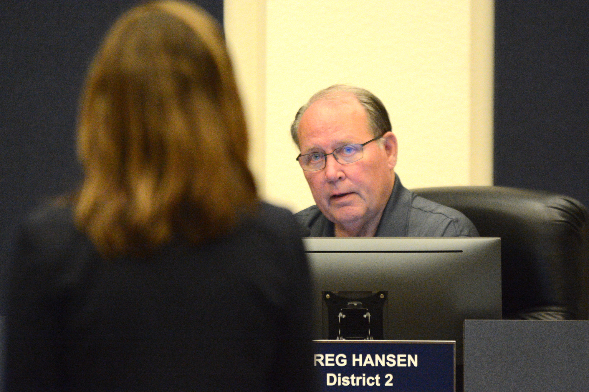 County Commissioner Greg Hansen