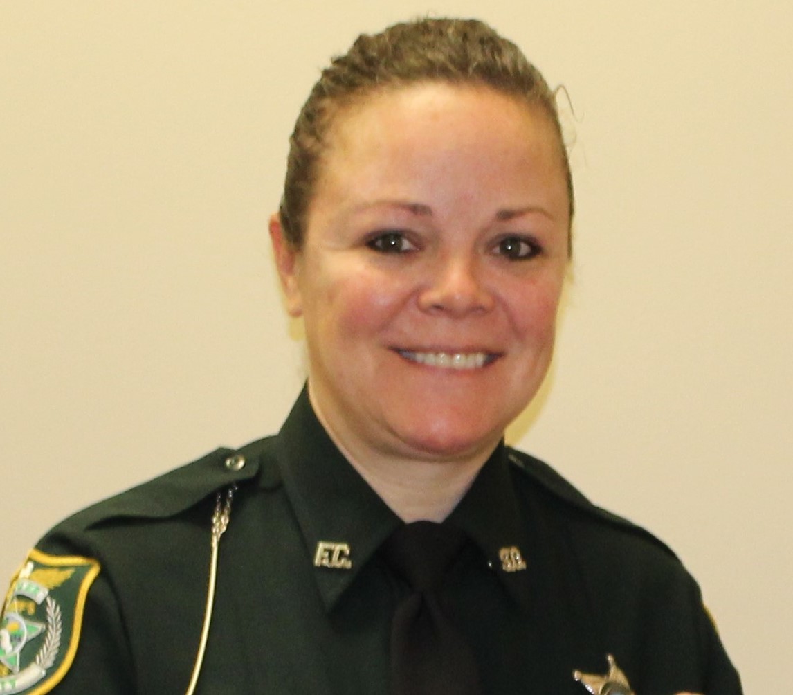 Crista Rainey, of the Flagler County Sheriff's Office